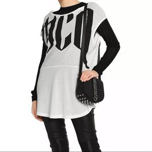 New with tags Alexander MCQueen top xs loose fit